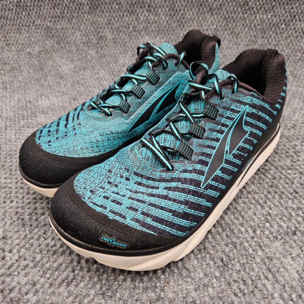 Altra (Women's 10.5) Teal Black Torin 3.5 Knit Zero Drop Running Shoes Sneaker